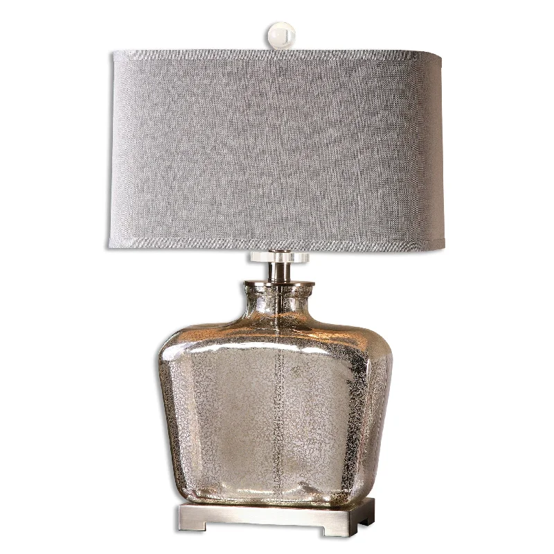 marble table lamps with a luxurious veined pattern for high end decormarble table lamps with a luxurious veined pattern for high end decorUttermost 26851-1 Molinara Mercury Glass Table Lamp