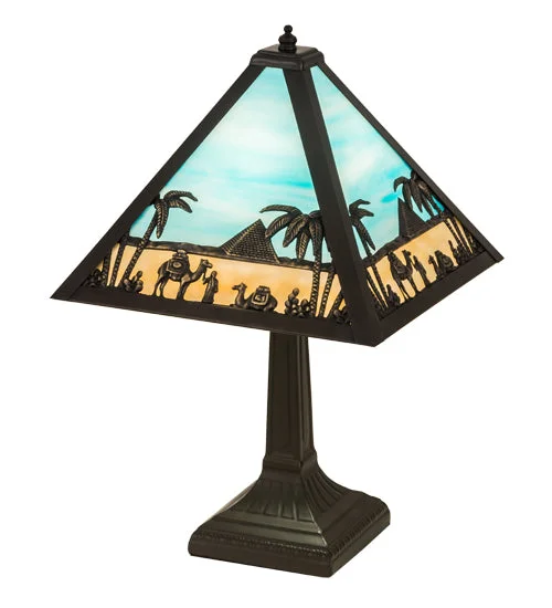 glass table lamps with a frosted surface for soft light diffusionglass table lamps with a frosted surface for soft light diffusion16"H Camel Mission Table Lamp