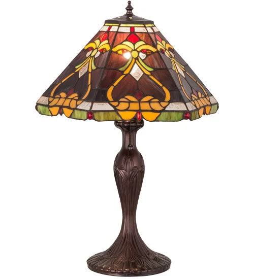 ceramic table lamps with hand painted designs for an artistic touchceramic table lamps with hand painted designs for an artistic touch23"H Middleton Stained Glass Table Lamp