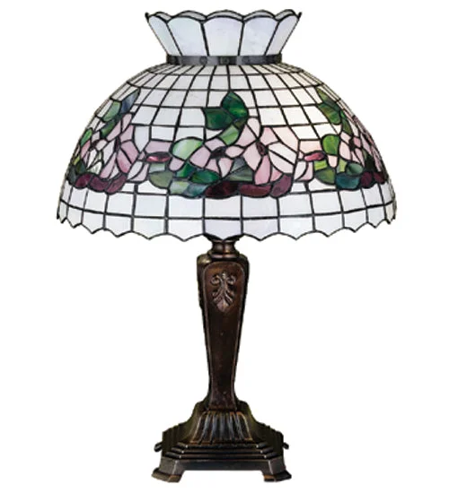 art deco table lamps with geometric shapes for a retro touchart deco table lamps with geometric shapes for a retro touch22"H Tiffany Dogwood Table Lamp