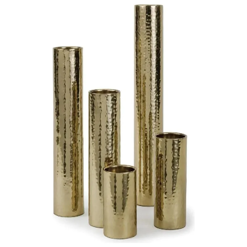 Track lighting with a sleek profileHammered Vase