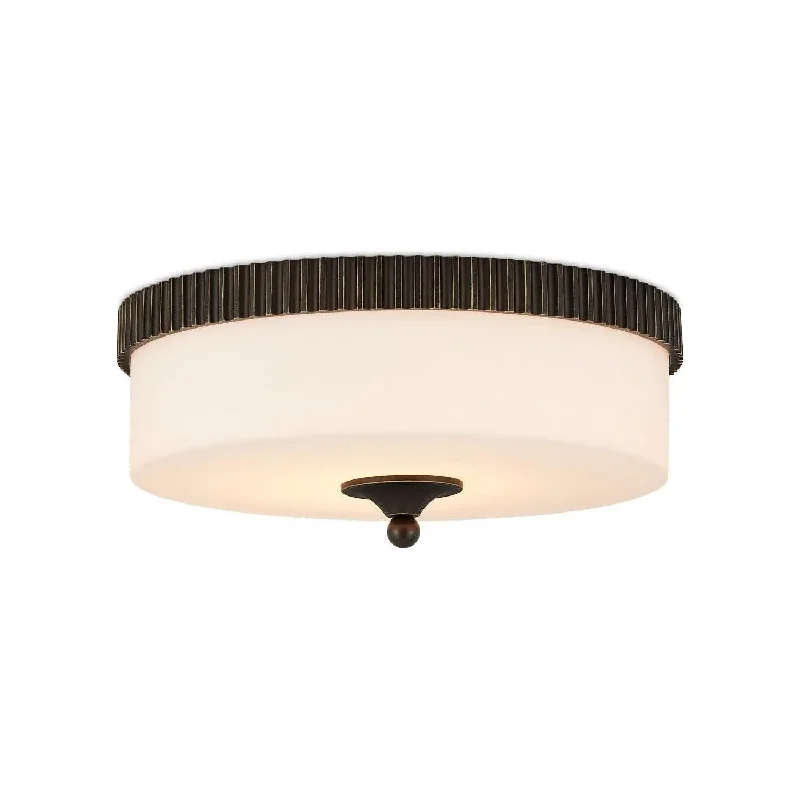 Rustic track lighting for farmhouse decorBryce Flush Mount