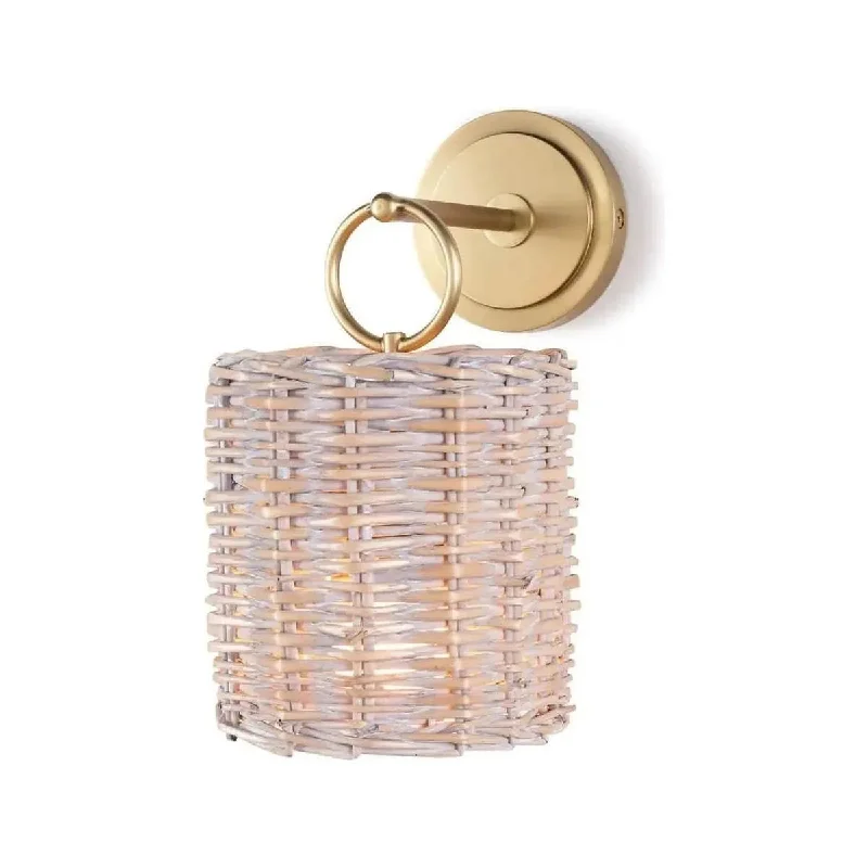 Wireless track lighting for easy installationNantucket Wall Sconce