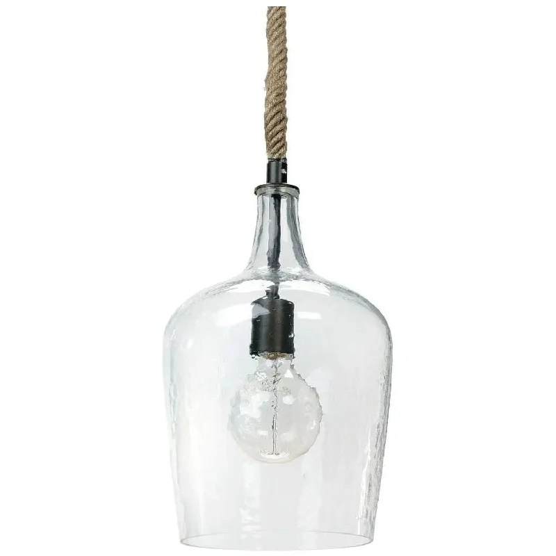 Track lighting with a chunky, bold designHammered Pendant