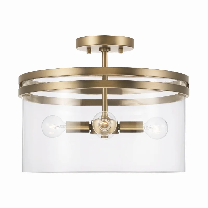 Track lighting for modernizing traditional interiorsFuller Semi-Flush