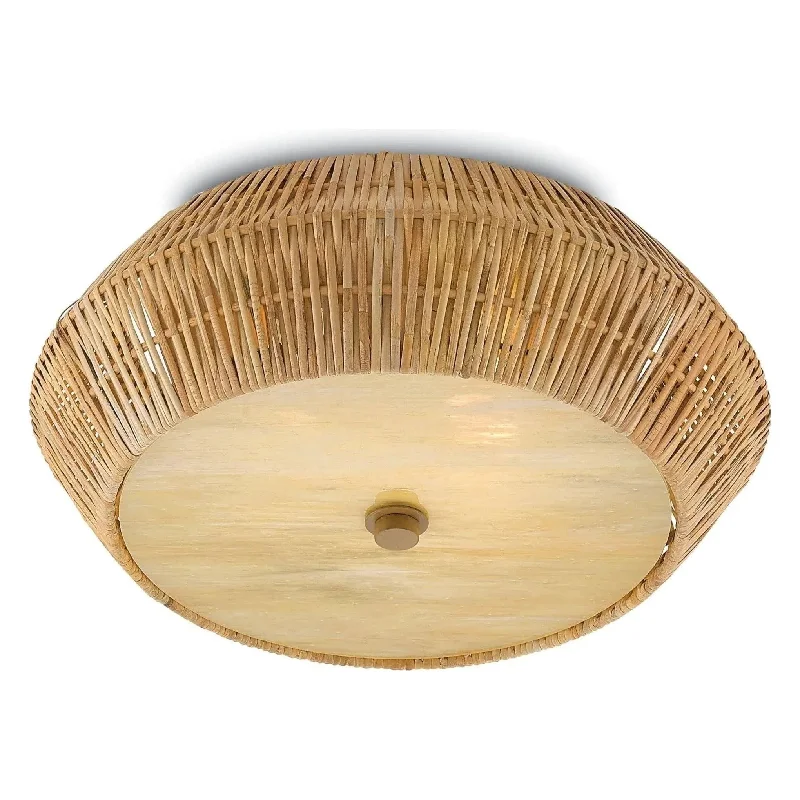 Track lighting with multiple heads for flexibilityAntibes Flush Mount