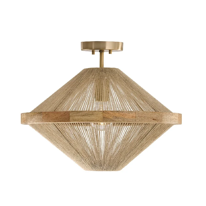 Track lighting for creating a focal pointMaya Diamond Semi-Flush