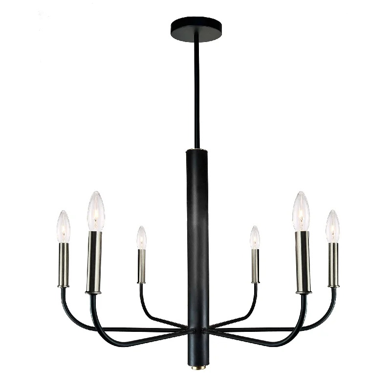 Chandeliers with Colored Glass for a Splash of ColorChandeliers with Colored Glass for a Splash of ColorVerona 6-Light Chandelier