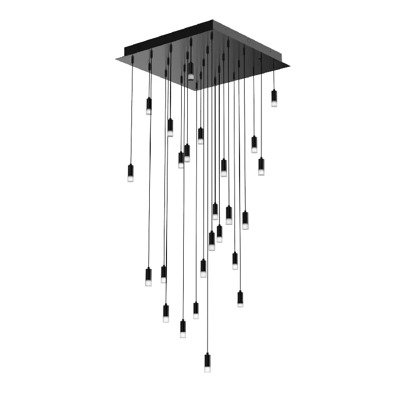 Chandeliers with Metal Frames in Copper FinishChandeliers with Metal Frames in Copper FinishBlackjack Seraph SER-24P-BL-LSF-27U-30K Chandelier Light - Matte Black Chandeliers with Metal Frames in Copper FinishChandeliers with Metal Frames in Copper FinishBlackjack Seraph SER-24P-BL-LSF-27U-30K Chandelier Light - Matte Black