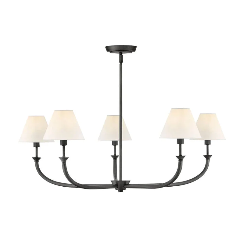 Small Chandeliers for Compact RoomsSmall Chandeliers for Compact RoomsHinkley 45165 Greta 5-lt 36" LED Chandelier