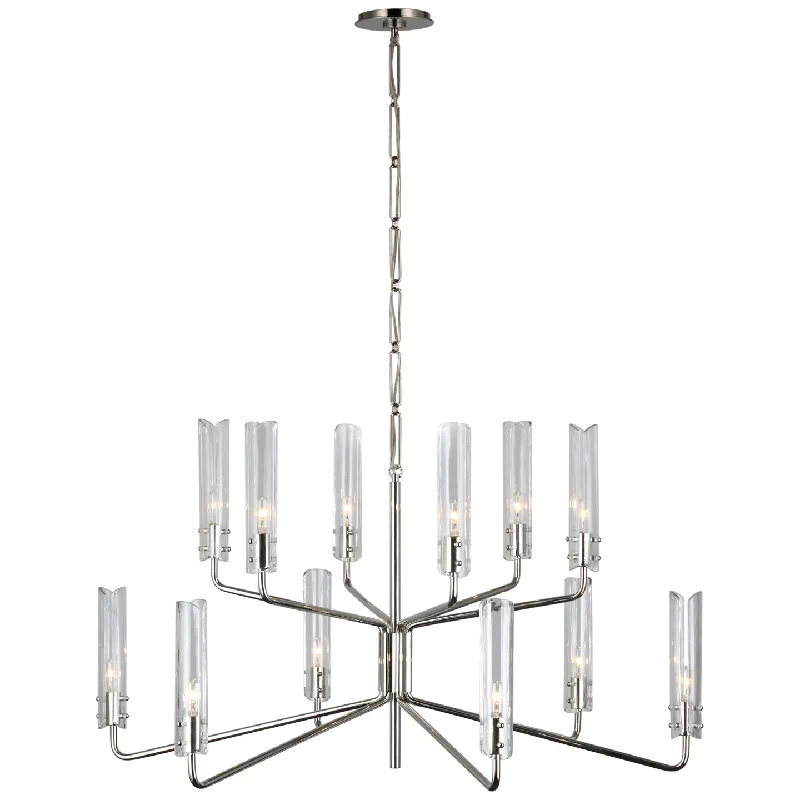 Chandeliers with Metal Frames in Gold FinishChandeliers with Metal Frames in Gold FinishCasoria LED Chandelier
