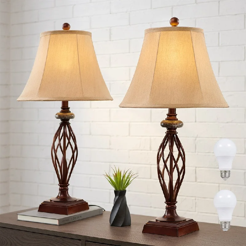 crystal table lamps with dazzling prisms for a glamorous effectcrystal table lamps with dazzling prisms for a glamorous effect27.5 in. Royal Bronze Table Lamps with Beige Shade, 9.5-Watt LED Bulbs Included (Set of 2) - 2-Pack 27.5"H crystal table lamps with dazzling prisms for a glamorous effectcrystal table lamps with dazzling prisms for a glamorous effect27.5 in. Royal Bronze Table Lamps with Beige Shade, 9.5-Watt LED Bulbs Included (Set of 2) - 2-Pack 27.5"H
