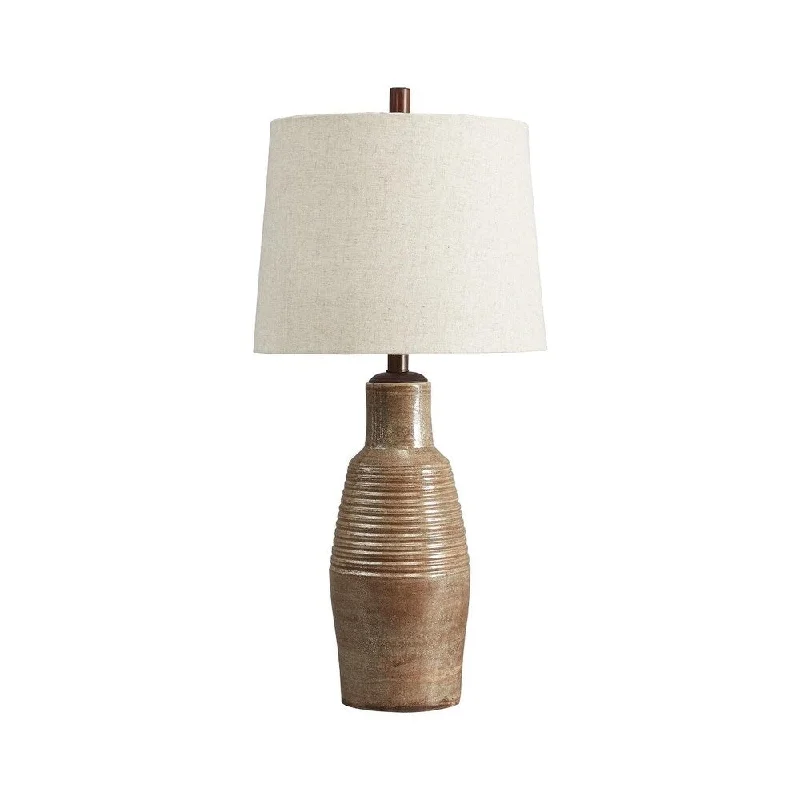 ceramic table lamps with hand painted designs for an artistic touchceramic table lamps with hand painted designs for an artistic touchCalixto Earthy Terracotta Table Lamp - 14"W x 14"D x 30"H