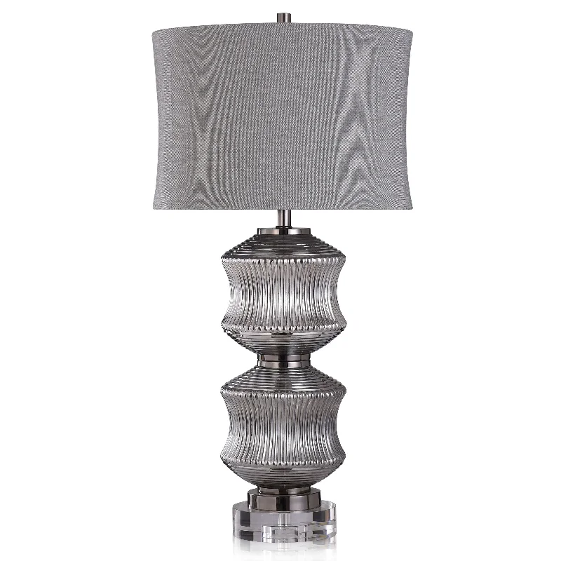 wooden table lamps with natural grain for a warm and organic feelwooden table lamps with natural grain for a warm and organic feelHarp & Finial Darby Smoke Table Lamp with Gray Linen Shade wooden table lamps with natural grain for a warm and organic feelwooden table lamps with natural grain for a warm and organic feelHarp & Finial Darby Smoke Table Lamp with Gray Linen Shade