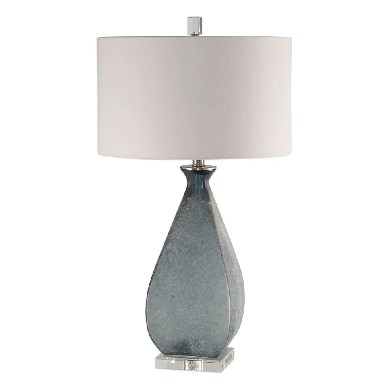mid century modern table lamps with iconic designs for a stylish studymid century modern table lamps with iconic designs for a stylish studyUttermost Atlantica Blue 1-light Table Lamp